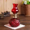 Lámpara de Queroseno de Vidrio Pareja Lámpara Romántica Aceite para Uso Doméstico Mudanza de Casa Nueva Lámpara de Cristal Redonda Lámpara de Mantequilla Metabo