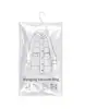 Bolsa de Almacenamiento Transparente para Armario Colgante para Chaquetas de Plumas, Organizador de Ropa a Prueba de Polvo, Bolsa Grande de Compresión al Vacío