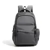 Mochila Casual Simples Estilosa de Grande Capacidade para 2026, para Alunos do Ensino Fundamental, Ensino Médio e Universitários, Mochila Preta de Viagem Feminina
