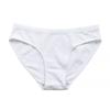 Ropa interior popular de comercio exterior transfronterizo de algodón puro para niñas, talla grande, cintura media, color sólido, bragas para mujeres europeas y americanas, algodón puro para mujeres