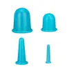 Set de ventosas de silicona para uso doméstico, absorbente de humedad, dispositivo de ventosas de alta transparencia, set transparente de presión negativa, dispositivo de ventosas de silicona para masaje y gua sha