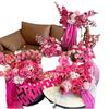 Flores Artificiales para Fiestas de Compromiso, Flores Falsas para Bodas, Decoraciones para Sala de Estar, Celebraciones de Bodas, Decoración del Hogar, Señales Guía para Hoteles, Decoración Suave para Banquetes, Fotografía
