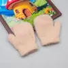 Nuevos Guantes Cálidos de Invierno de Piel Sintética de Visón para Niños de 2 a 6 Años, Guantes Felpudos Engrosados y de Terciopelo Lindos para Niños