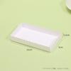 Caja Portátil West Point Papel Kraft Horneado Corte Mu Si Caja de Empaque para Postres Caja de Empaque para Té de la Tarde Caja para Crujiente de Nieve