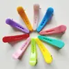 Pinza de Pato de Plástico de 3.5 cm de Colores Caramelo para Manualidades Pasador Lindo Color Sólido Gelatina Accesorios para el Cabello de Niños Venta al por Mayor
