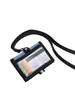 Bolsa Pequeña Plegable Ligera para Exteriores Bolsa Colgante para Identificación Bolso de Tarjetas Casual para Hombre Control de Acceso para Autobús Portatarjetas de Comida Bolso Colgante para Monedas en el Cuello