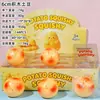 Caja de Juguetes Squishy con Forma de Maíz, Set Completo, Juguete para Aliviar el Estrés con Simulación Realista de Comida, Juguete de Goma Blanda para Apretar, Suministro al por Mayor
