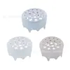 Suministros de Cocina para el Hogar de Silicona Transfronterizos Taza Refrigerante Cubeta de Hielo Soporte para Cigarros Embudo para Harina Accesorios para Batidora