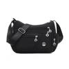Bolsa feminina bolsa 2023 outono e inverno nova cor sólida pequena bolsa quadrada moda moda grande capacidade bolsa de ombro mensageiro bolsa cross-border