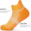 Calcetines Deportivos Transfronterizos para Correr para Mujer, Deportes al Aire Libre, Entrenamiento Físico, Maratón, Calcetines Cortos para Hombre, Algodón Acolchado, Transpirables, Calcetines Tobilleros