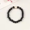 Pulseira Elástica Cor Aleatória Coração Personalidade Fashionável Atacado Pulseira de Contas Acessórios de Sino Jingdezhen Versátil