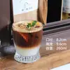 Xícara de Café Estilo Ins, Caneca Suja Retrô, Copo para Cold Brew, Copo de Vidro para Café Americano Gelado, Copo para Flat White, Copo para Latte