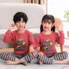 Ropa de Otoño y Pantalones de Algodón Puro para Niños, Pijamas para Niñas y Niños Pequeños, Suéteres de Invierno 100% Algodón para Niños Mayores