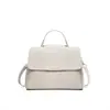 Bolso Tote Bandolera Personalizado de Diseño de Nicho Color Contrastante para Mujer Cuero Genuino Ropa de Trabajo de Gama Alta Gran Capacidad Bandolera Única