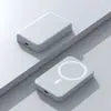 Carregador Portátil Magnético Inalámbrico Magsafe Atacado Transfronteiriço Certificado 3C 10000mAh Fonte de Alimentação Móvel com Logo Personalizado