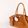 Pingente de Bolsa Porquinho de Feltro de Lã Nepalesa Chaveiro de Carro Tecido à Mão Presente para Casal Pingente de Bolsa Atacado