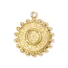 Colar com Pingente Pequeno Quadrado 26 Letras em Inglês DIY Aço Titânio Feminino A-Z Pulseira Etiqueta de Joia em Aço Inoxidável