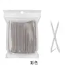 Removedor de Esmalte de Unha Cristal Bastão Ponto Broca Ferramenta de Ponta Dupla Ponta Plana Bastão de Cola Kit de Ferramentas de Seleção para Nail Art