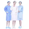 Roupas de Trabalho Antiestáticas, Tecido Não Tecido, Espessado e Respirável, Roupas para Sala Limpa, Roupas de Trabalho para Laboratório e Oficina de Alimentos