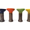 Proveedores de Fabricantes Transfronterizos Suministran Accesorios para Shisha Árabe Olla de Cerámica para Fumar Tazón de Shisha Cabeza de Cerámica Soplar