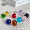 Bolas de cristal de 1-200 mm, 14 piezas transparentes sólidas, joyas, bolas de cristal de colores, comercio exterior transfronterizo