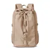 Mochila nueva, de moda, sencilla, versátil, gran capacidad, ligera, color de moda, mochila linda
