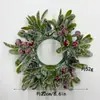 Decorações de Natal, Frutas Artificiais, Decoração de Casa, Suporte de Vela, Guirlanda, Arranjo de Mesa, Anel de Vela de Natal