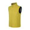 Novo Colete Softshell de Camada Única com Forro de Fleece para Uso Externo 4S Unissex Roupa de Trabalho Gola Alta com Logo de Alta Qualidade Y17