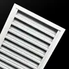 Rejillas de Ventilación Impermeables para Pared Exterior de Aleación de Aluminio con Lamas, Rejillas de Extracción de Aire para Exteriores, Rejillas de Aire con Lamas, Rejillas de Aire para Ventana
