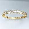 Pulsera de explosiones europeas y americanas pequeña fresca Joyería de cobre con incrustaciones de circonita al por mayor Moda coreana sentido nicho Joyería Super Flash