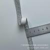 Suministro directo en stock de fábrica Cintura de falda para ropa infantil de 2,5 cm Banda elástica de cebolla de color ancho de 4 cm Oro y plata
