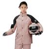 Impermeable Tipo Dos Piezas para Repartidores, Impermeable de Alta Tecnología Impermeable para Motociclistas con Elementos Reflectantes para Protección contra Lluvia Intensa