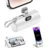 Carregador Portátil Magnético com Quatro Cabos, Capacidade Real 20000mAh, Item de Presente, Carcaça Leve de Polímero