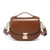 Bolso de Silla de Cuero Genuino de Alta Gama para Mujer 2026 Nuevo Modelo Bolso de Media Luna Bolso de Mano de Moda Bolso Pequeño Cruzado Bolso Versátil para Mujer
