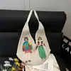 Bolso de Hombro Tejido de Verano Estilo Nuevo, Bolso Tejido de Moda para Mujer, Bolso de Playa de Paja con Malla Fashionable, Elegante