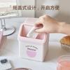 Bote de Basura de Escritorio para Uso Doméstico, Lindo y Elegante, Adecuado para Residencias de Estudiantes, Escritorios de Oficina y Mesita de Noche de Dormitorio, con Tapa