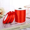 Ventas Directas de Fábrica Cinta de Red Roja Lazo Caja de Dulces de Boda Empaque de Regalo Decoración de Boda Cinta al por Mayor