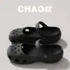 2026 Novos Sapatos de Furos para Ballet Femininos Verão Biqueira Fechada Praia Antiderrapante Respiráveis Leves Vazados Sapatos Rasos para Enfermeira