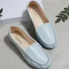Mocasines de Piel Suave Talla Grande 2026 Nuevos para Mujer Versátiles para el Trabajo Planos Bajos sin Cordones Mujer