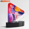 Troféu de Cristal Criativo e Colorido Feito Sob Medida para Funcionários Excepcionais da Empresa, Campeões de Competições de Premiação, Lembrança de Nova Honra