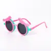 2020 nuevo estilo coreano de dibujos animados, gafas de sol abatibles de pato mandarín, gafas de sol para niños, protección ocular, gafas de sol para niños, se pueden usar para el pelo