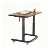 Mesita de noche mesa pequeña móvil elevable mesa de estudio para dormitorio de estudiante escritorio para casa escritorio para dormitorio mesa de computadora