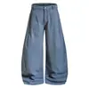 Pantalones de Trabajo de Pierna Ancha con Diseño Retro Americano Oreeta Estilo Unisex Duraderos y Resistentes a las Manchas Pantalones Casuales