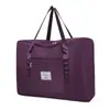 Bolsa de almacenamiento para edredón de tela Oxford móvil, bolsa de almacenamiento para ropa, bolsa de almacenamiento de viaje, bolsa de equipaje para viaje de negocios, bolsa de viaje con hombro