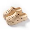Zapatos Croc para Mujer, Calzado de Verano para Exteriores, Pantuflas de Casa para Pareja, Zapatos de Playa Antideslizantes de Dibujos Animados para Hombre, Duraderos