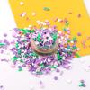 Fatias de Estrela e Nuvem de Argila Macia Mista para DIY Manualidades Manicure Capa de Celular Acessórios com Areia Movediça para Copo d'Água