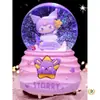 Princesa de Ensueño Kuku Mi Bola de Cristal Caja de Música Giratoria Caja de Música Regalo de Cumpleaños para Niños Niñas Niña Pequeña