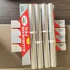 Papel de Aluminio para Barbacoa, Papel de Aluminio Doméstico para Horno, Papel de Aluminio para Freidora de Aire, Bandeja para Hornear en Caja de Barbacoa, Papel de Aluminio para Hornear