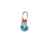 Coração de pêssego chaveiro colorido transparente lindo pingente menina bonito criativo pequena mercadoria mochila pequenas jóias ornamentos
