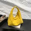Bolsa Transfronteiriça de Axila de Grande Capacidade Feminina 2025 Nova Moda Casual Combina com Tudo Bolsa de Ombro Simples de Alta Qualidade Bolsa de Compras